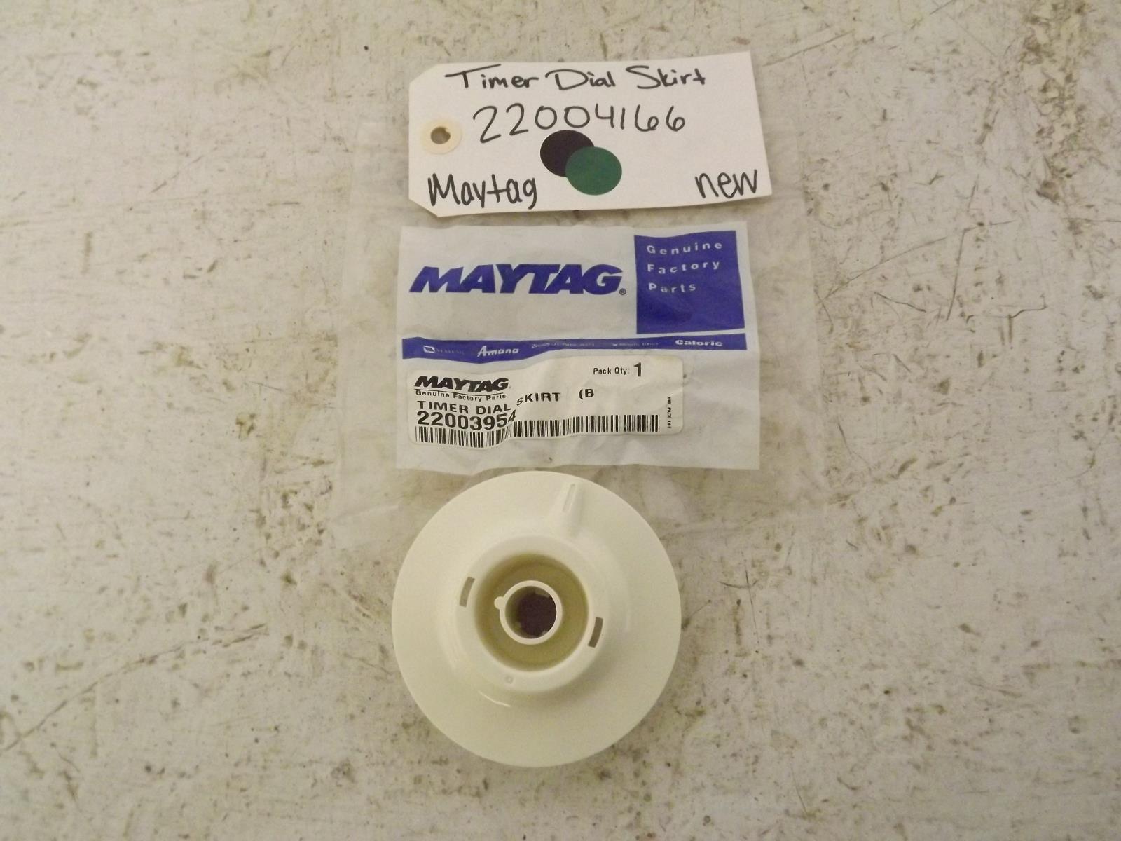 Maytag Washer/Dryer 22004166 Timer Dial Skirt New Maytag Washer/Dryer 22004166 Timer Dial Skirt New